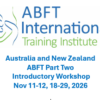 Australia/New Zealand Part 2 Intro Workshop (Nov 10-11, 17-18, 2026)