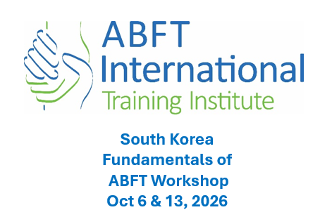 Korea- Fundamentals of Attachment-Based Family Therapy Workshop (Oct 6 & 13, 2026)